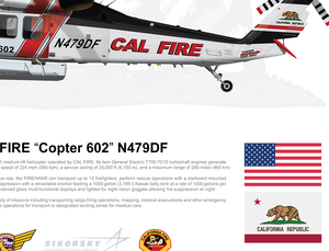 CAL FIRE FIREHAWK "Copter 602" N479DF