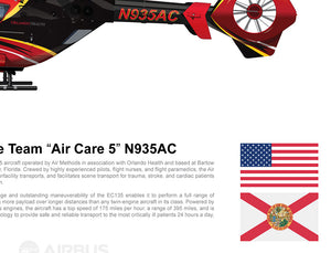 Orlando Air Care Team Airbus EC135 "Air Care 5" N935AC