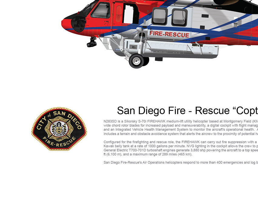 Fire Rescue Helicopter
