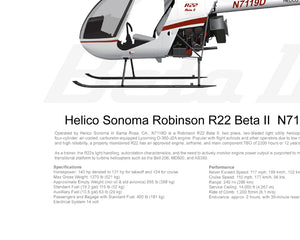 Helico Sonoma Robinson R22 Beta II N7119D